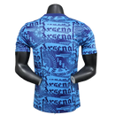 Camisa Arsenal 25/26 Pré-Jogo - Azul - Versão Jogador
