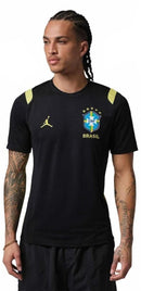 Camiseta Brasil Treino Preta 2026 - Versão Torcedor